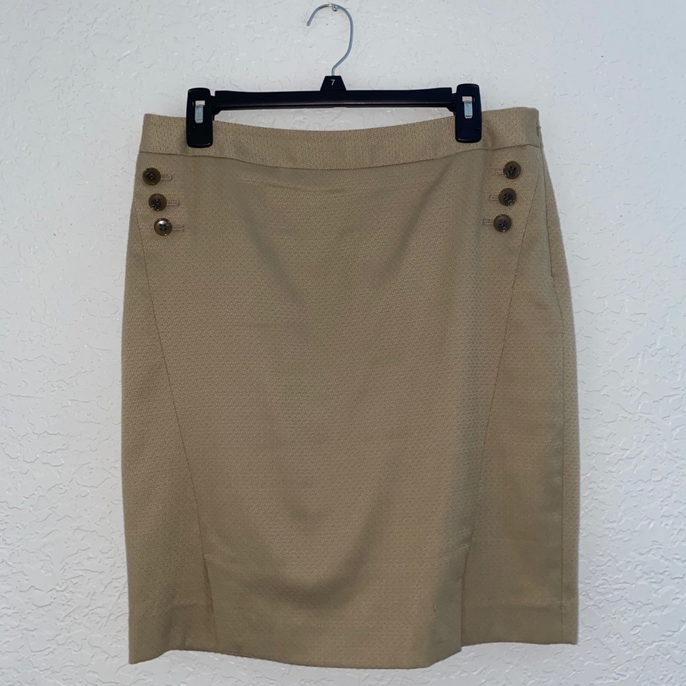 NEW beige skirt